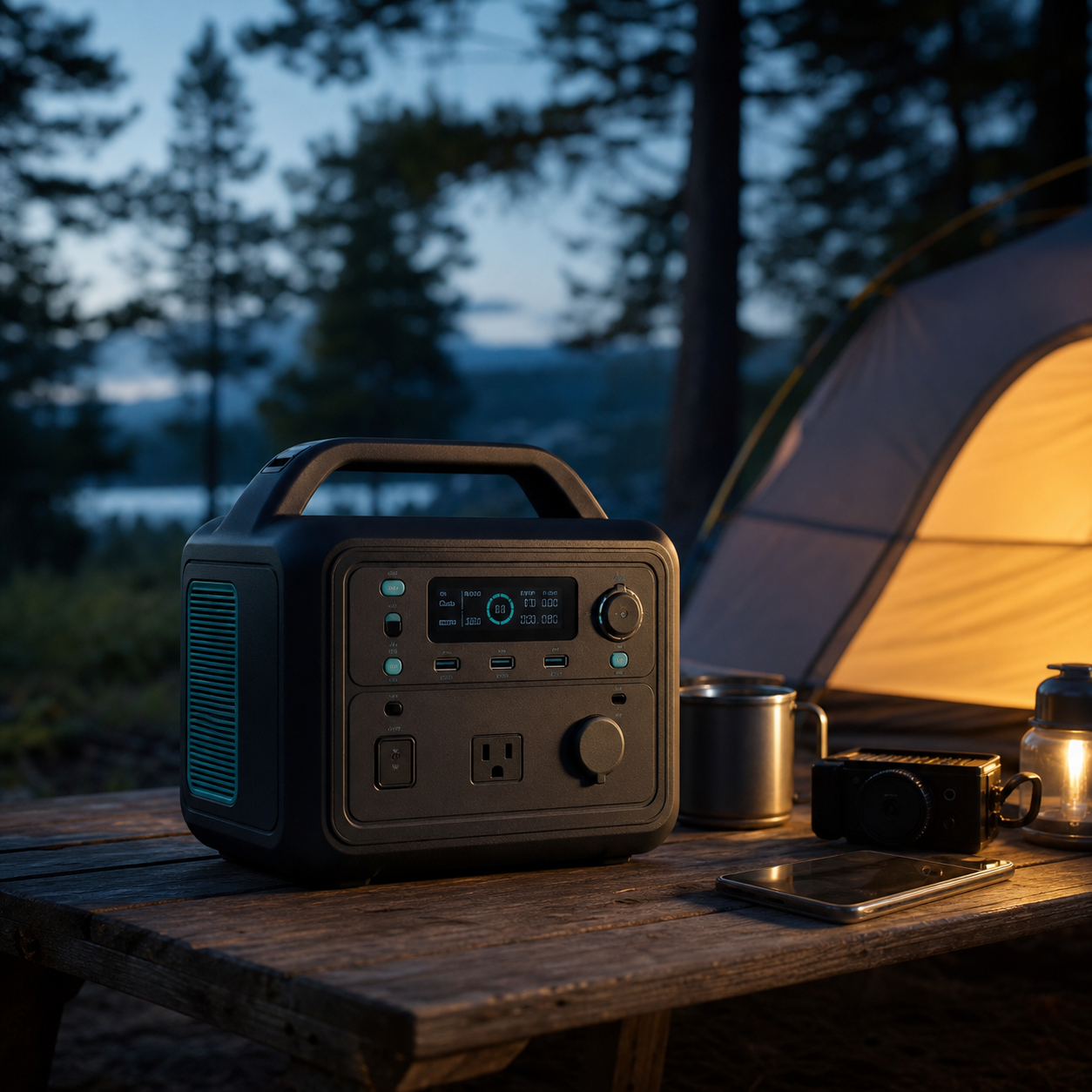 Camp power · square sanitized Mock creative preview